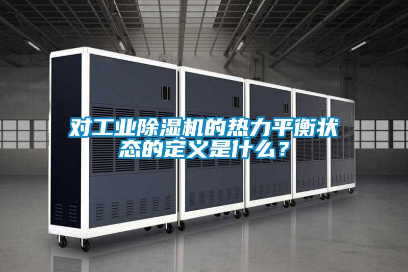 对工业好色先生污污版的热力平衡状态的定义是什么？