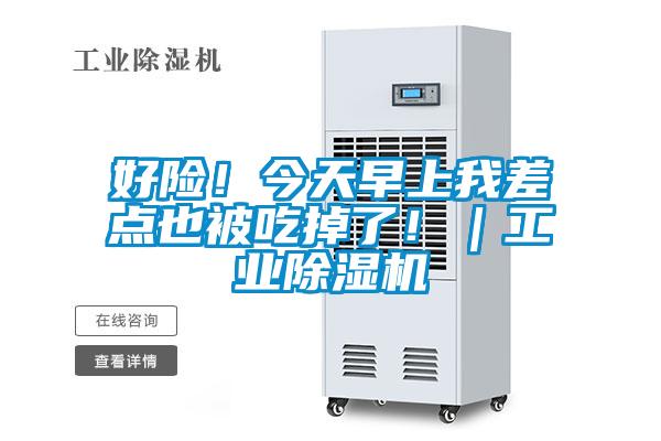 好险！今天早上我差点也被吃掉了！｜工业好色先生污污版