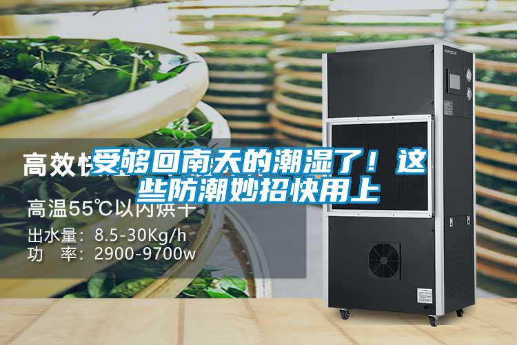 受够回南天的潮湿了！这些防潮妙招快用上