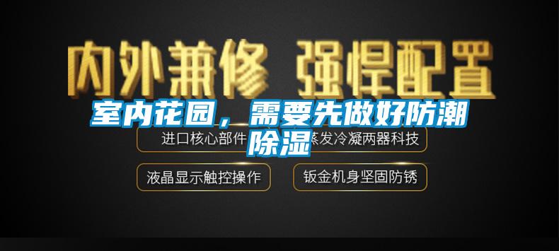 室内花园，需要先做好防潮除湿