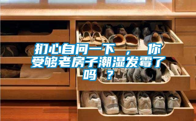 扪心自问一下 ， 你受够老房子潮湿发霉了吗 ？