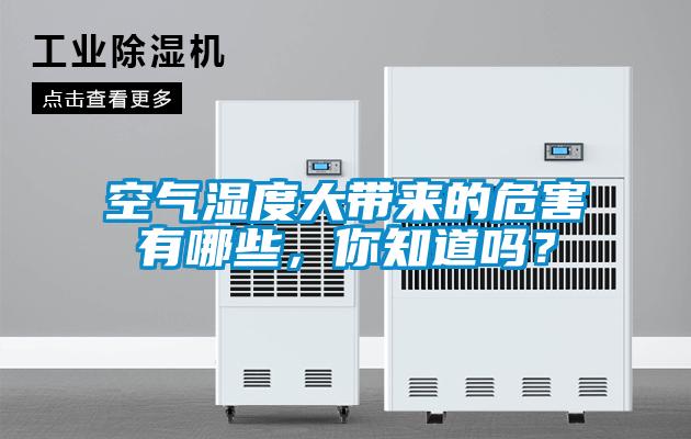 空气湿度大带来的危害有哪些，你知道吗？