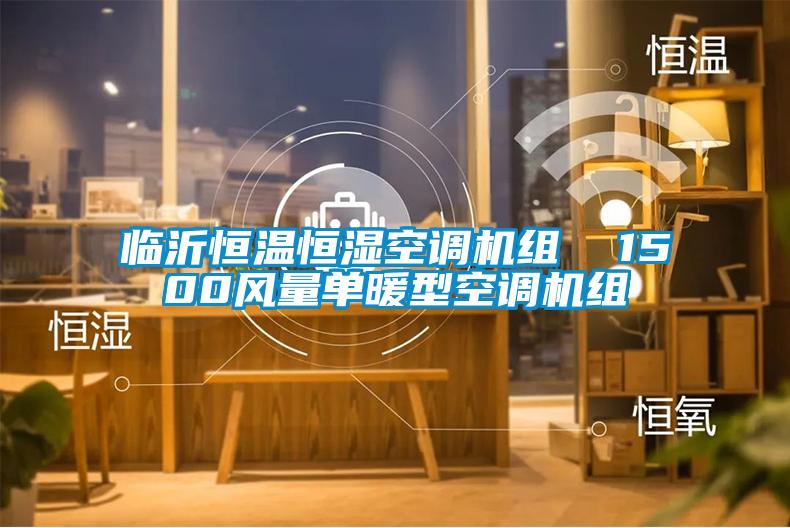 临沂恒温恒湿空调机组 1500风量单暖型空调机组