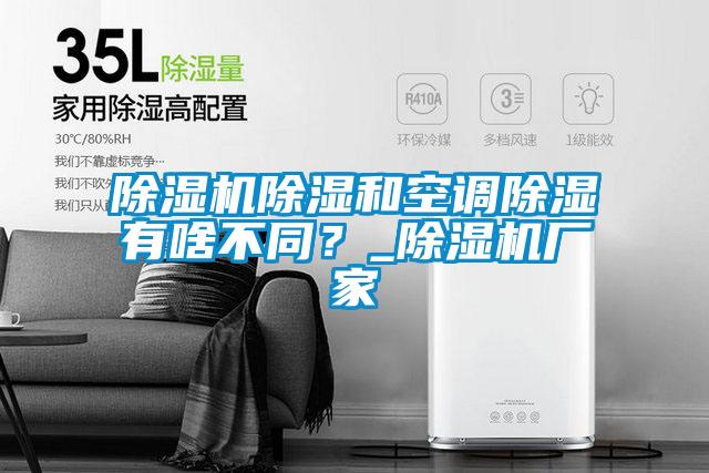 好色先生污污版除湿和空调除湿有啥不同？_好色先生污污版厂家