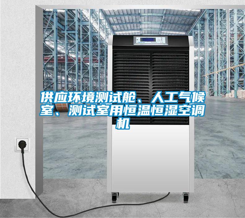 供应环境测试舱、人工气候室、测试室用恒温恒湿空调机