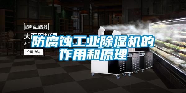 防腐蚀工业好色先生污污版的作用和原理