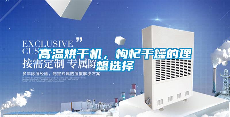 高温烘干机，枸杞干燥的理想选择