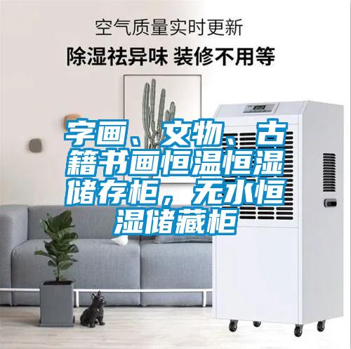 字画、文物、古籍书画恒温恒湿储存柜，无水恒湿储藏柜