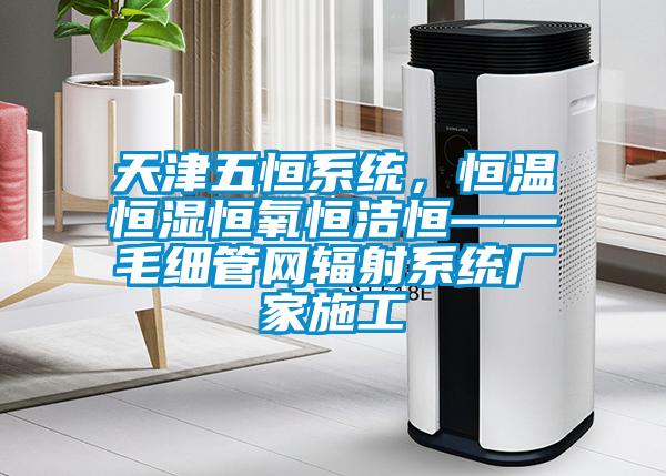天津五恒系统，恒温恒湿恒氧恒洁恒——毛细管网辐射系统厂家施工