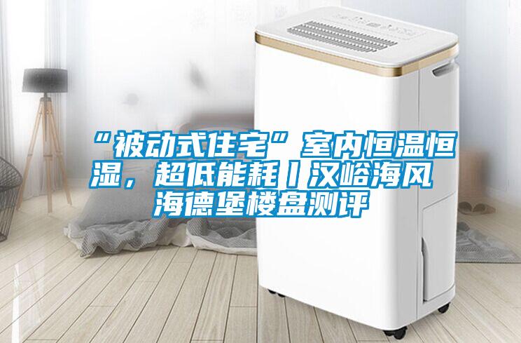 “被动式住宅”室内恒温恒湿，超低能耗丨汉峪海风海德堡楼盘测评