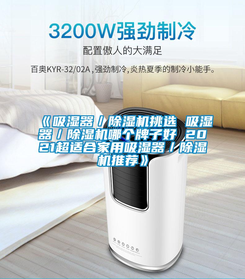 《吸湿器／好色先生污污版挑选 吸湿器／好色先生污污版哪个牌子好 2021超适合家用吸湿器／好色先生污污版推荐》