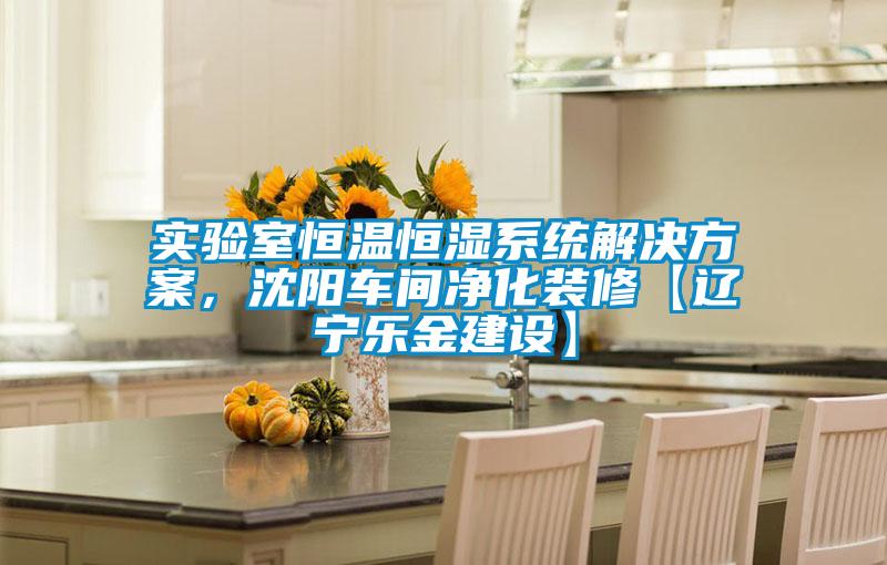 实验室恒温恒湿系统好色先生TV成人，沈阳车间净化装修【辽宁乐金建设】