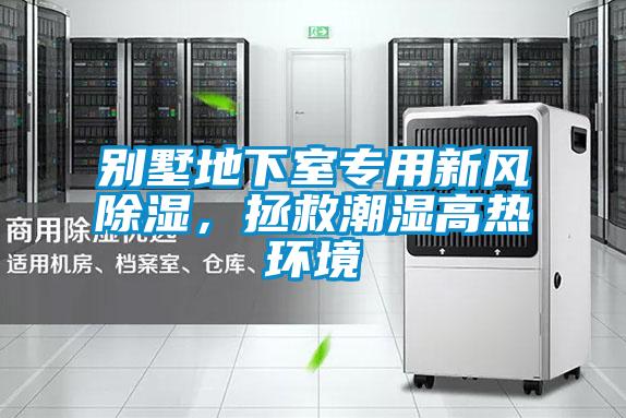 别墅地下室专用新风除湿，拯救潮湿高热环境