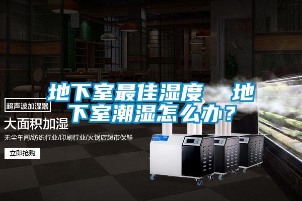 地下室最佳湿度  地下室潮湿怎么办？