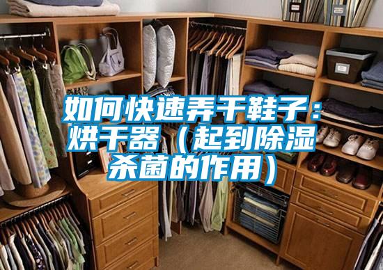 如何快速弄干鞋子：烘干器（起到除湿杀菌的作用）