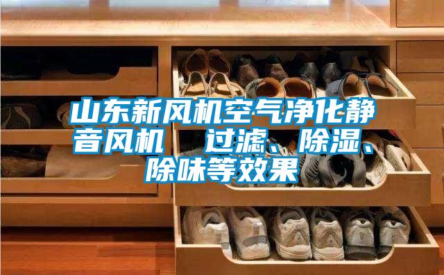 山东新风机空气净化静音风机  过滤、除湿、除味等效果