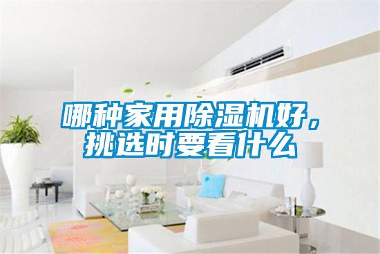 哪种家用好色先生污污版好，挑选时要看什么