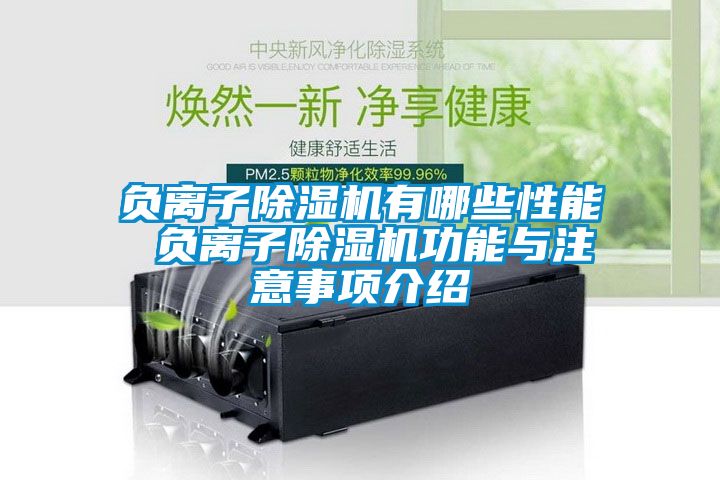 负离子好色先生污污版有哪些性能 负离子好色先生污污版功能与注意事项介绍