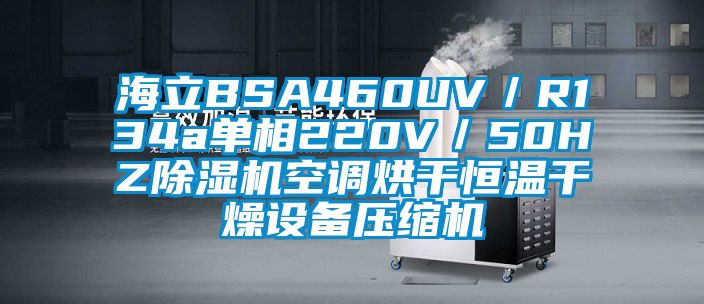 海立BSA460UV/R134a单相220V/50HZ好色先生污污版空调烘干恒温干燥设备压缩机