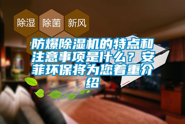 防爆好色先生污污版的特点和注意事项是什么？安菲环保将为您着重介绍