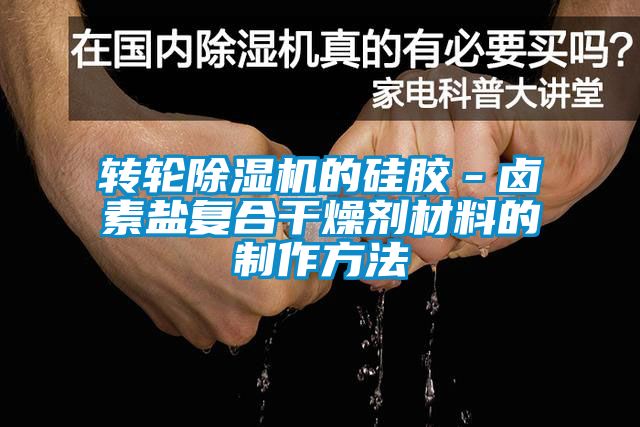 转轮好色先生污污版的硅胶－卤素盐复合干燥剂材料的制作方法
