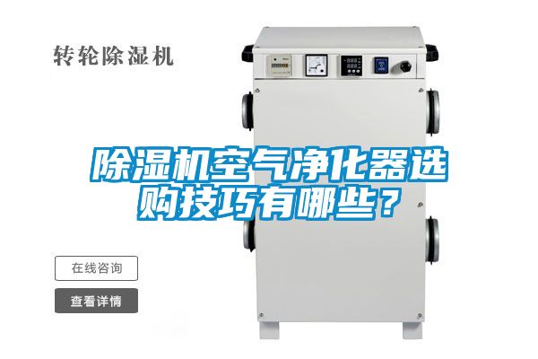 好色先生污污版空气净化器选购技巧有哪些？