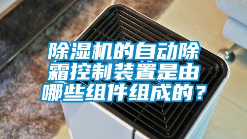 好色先生污污版的自动除霜控制装置是由哪些组件组成的？