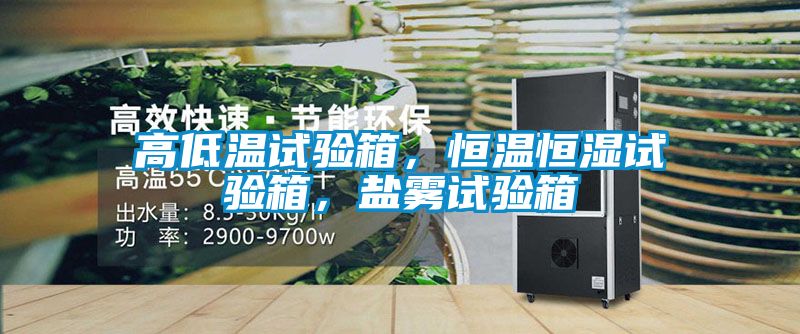 高低温试验箱，恒温恒湿试验箱，盐雾试验箱