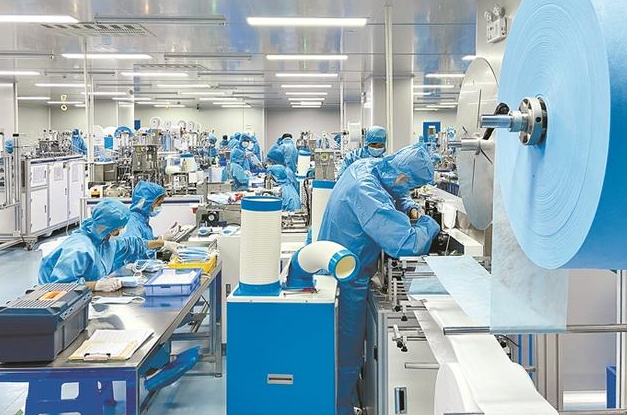 口罩生产车间降温好色先生TV成人